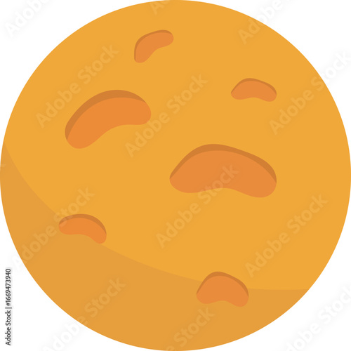 Dwarf Planet Pluto in Outer Space