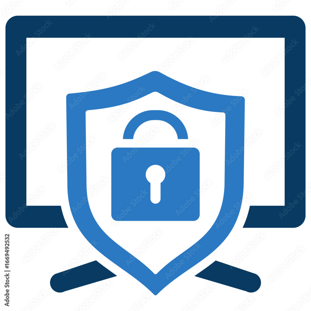 Obraz premium Cybersecurity