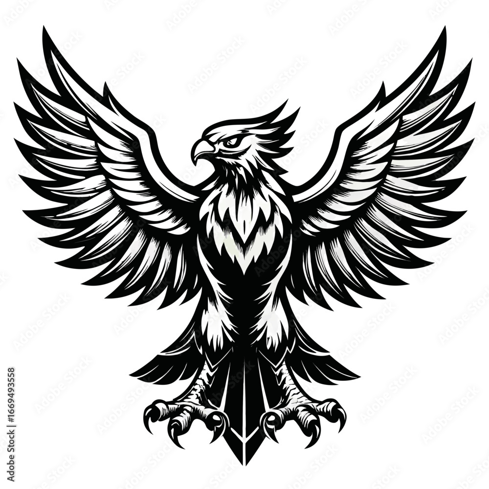 Fototapeta premium Vibrant close-up of a blue chameleon with a rainbow eye