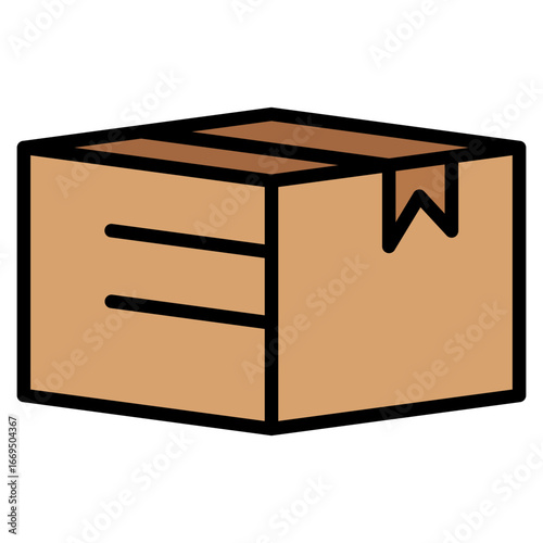 Shipping Box Icon