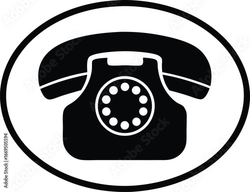 Phone contacts vector icon.