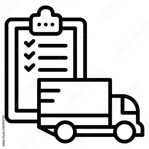 Shipping Manifest Icon