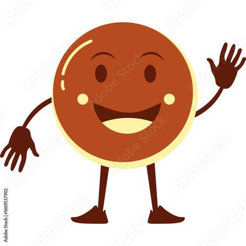 Pancake Cute Character