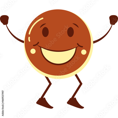 Pancake Cute Character