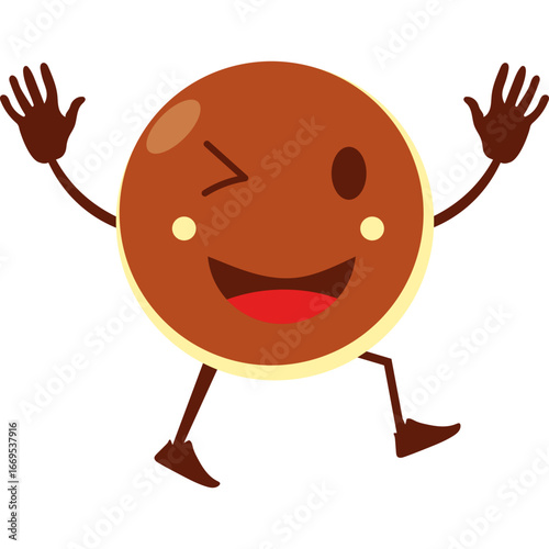 Pancake Cute Character