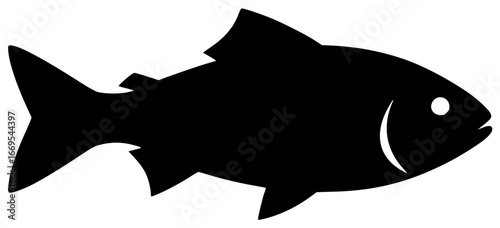 Fish swimming in sea and jumping out of water with other fish hiding behind coral