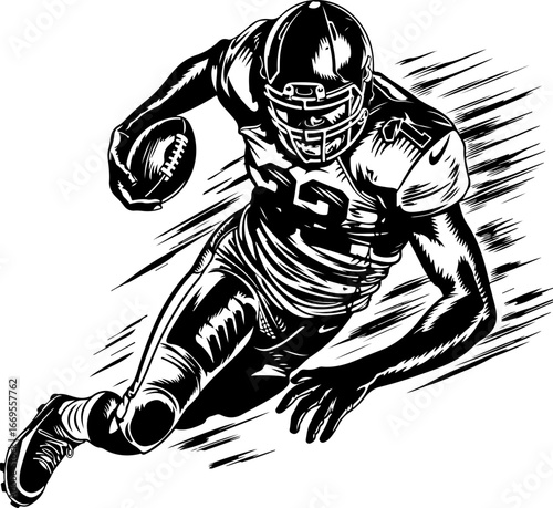 "Gridiron Blitz: #39 in Action"