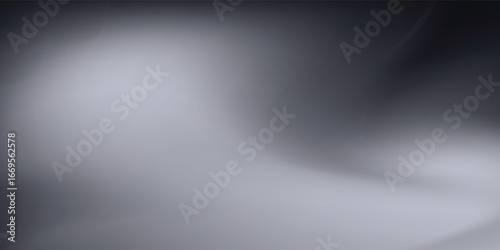 Modern render of illuminated gray colored corridor art modern. vector banner pattern eps10