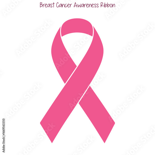 pink breast cancer ribbon