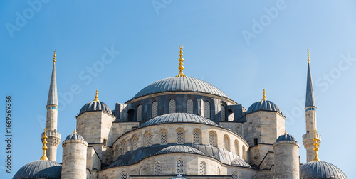 Hagia Sophia in Istanbul, Türkiye, Blue Mosque, general view