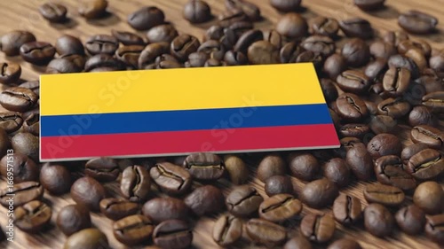 Coffee with Colombian origin.