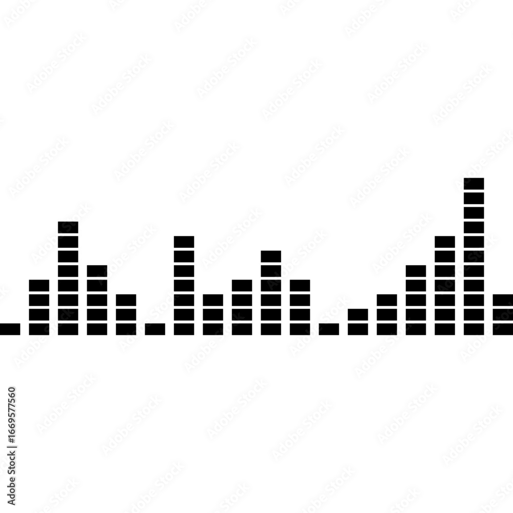 Fototapeta premium Audio Wave
