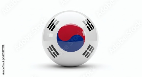 South Korean Flag A 3D Sphere Representation of Taegukgi Free Download South Korean Flag A 3D Sphere Representation of Taegukgi - GFXLoad