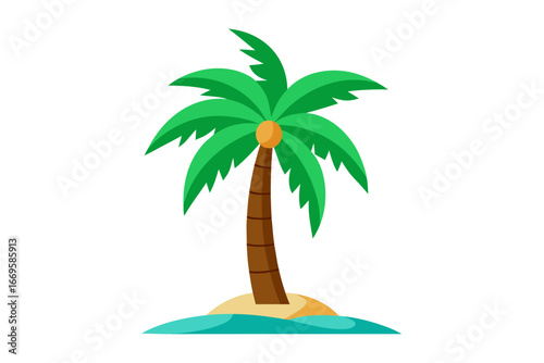 palm tree vector illustration