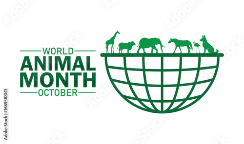 World Animal Month October – Protect Wildlife and Promote Conservation
