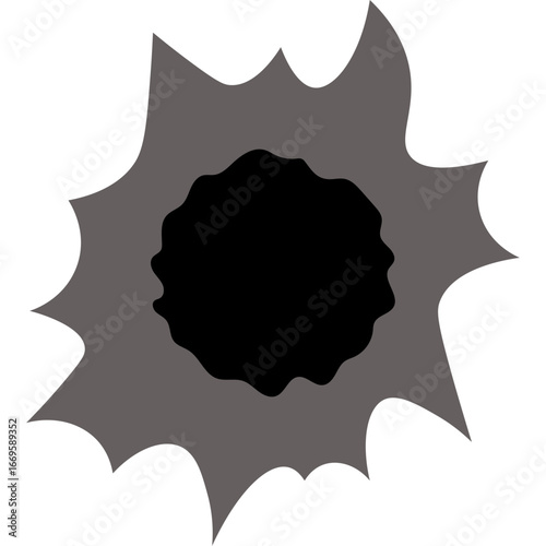 Bullet Hole Vector