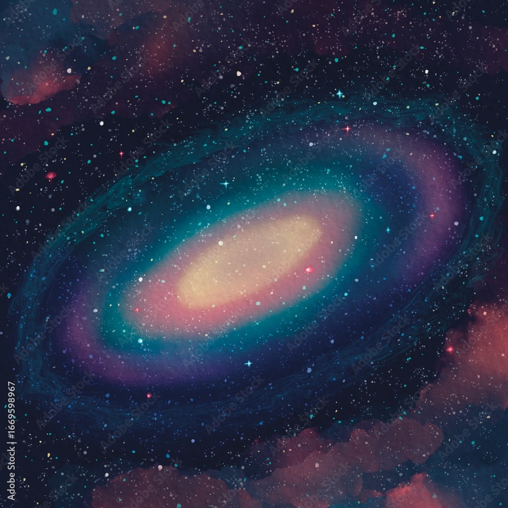 Naklejka premium space