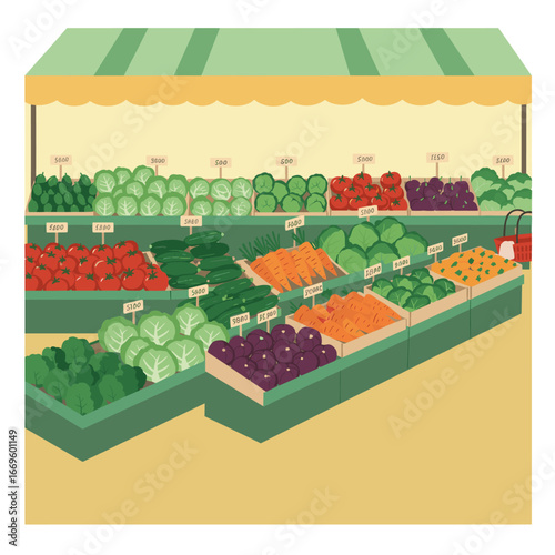 fruit and vegetable market