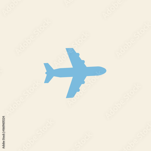 vector airplane icon