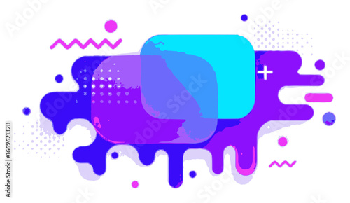Colorful Vector Illustration of Fun Food and Drink Characters