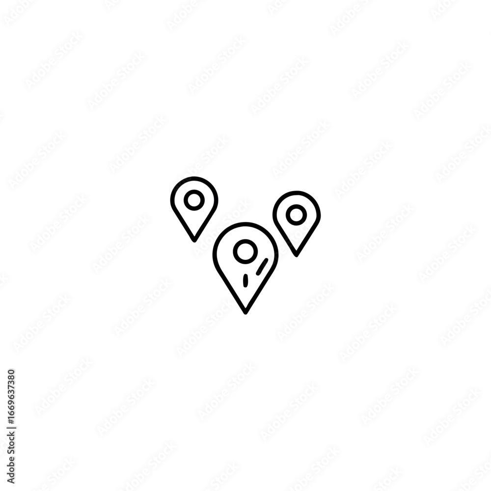 Fototapeta premium An elegant red vector icon of a heart shape with a pointer, a symbol of romance and passion for Valentine's Day