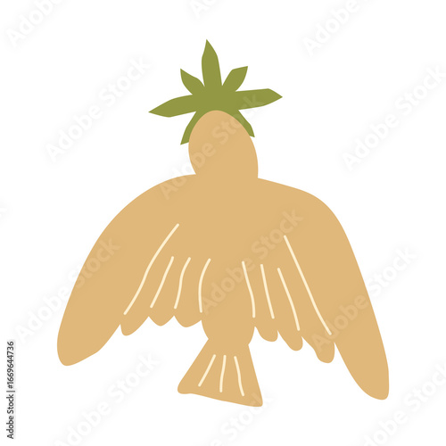 hand holding a birds