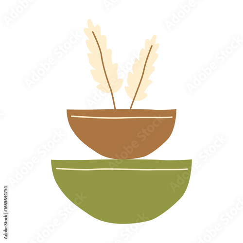 cup of coffee with leaves