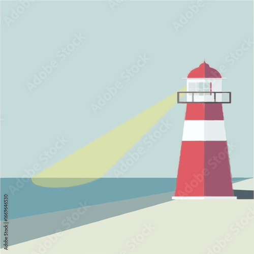 lighthouse on the island