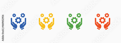 Skill Icon collection Multiple Style Color