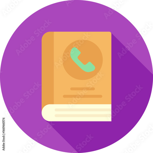 Address Book icon vector image. Suitable for mobile apps, web apps and print media.