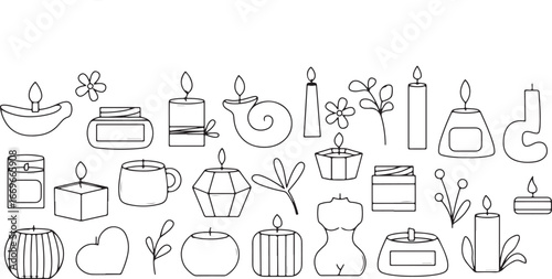 Kitchen Home Cooking Culinary Icon Set Doodle Illustration Sketch Pattern Utensils Chef Recipe Dining Ingredients Meal Vector Design