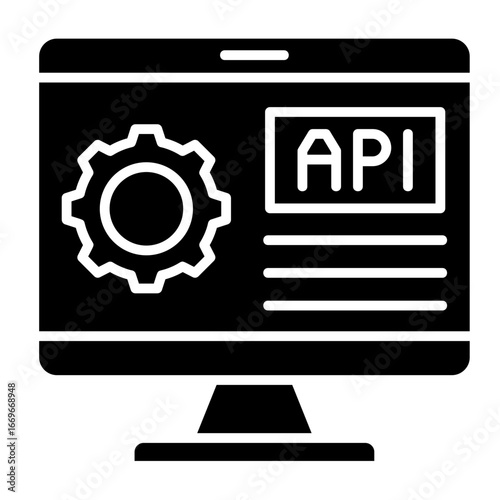 Api  Icon Element For Design
