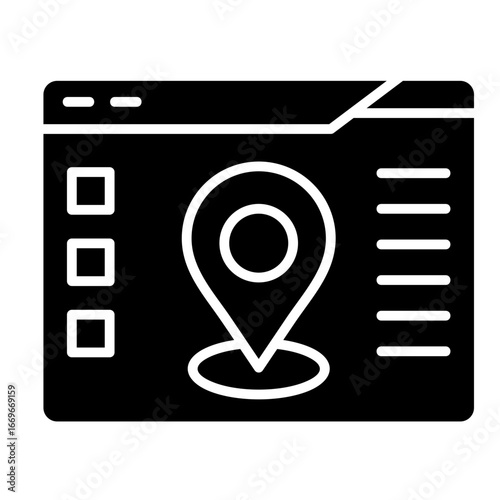 Gps  Icon Element For Design