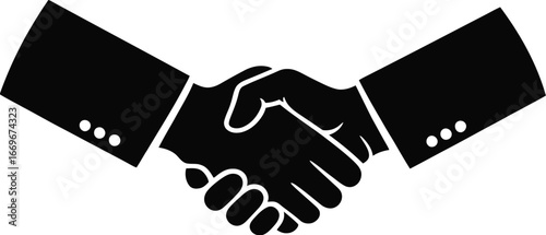 Handshake agreement business partnership deal