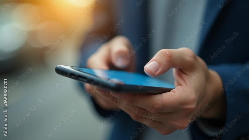 A person holds a cell phone, possibly taking a photo or video A person holds a cell phone, possibly taking a photo or video