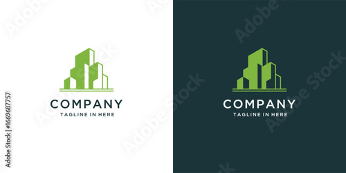 Modern Building structure,  real estate and architecture, contruction vector design illustration.