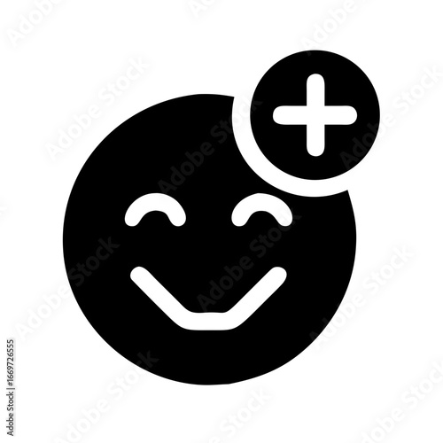 Positivity Icon Set – Optimism, Happiness, Motivation, Mindset, Vector, Editable, Minimal, Modern