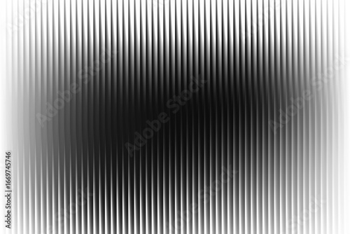 Abstract Black and White Lines Creating a Geometric Pattern with Gradient Effect