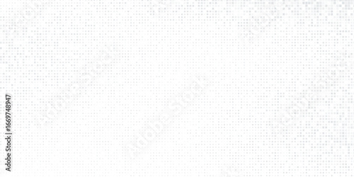 Simple grunge dotted halftone gradient texture. Vanishing polka dot art