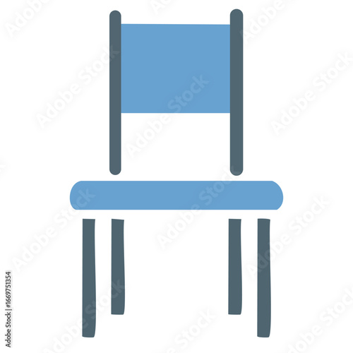 A professional and clean vector icon of a wheelchair, conveying a sense of accessibility and support.
