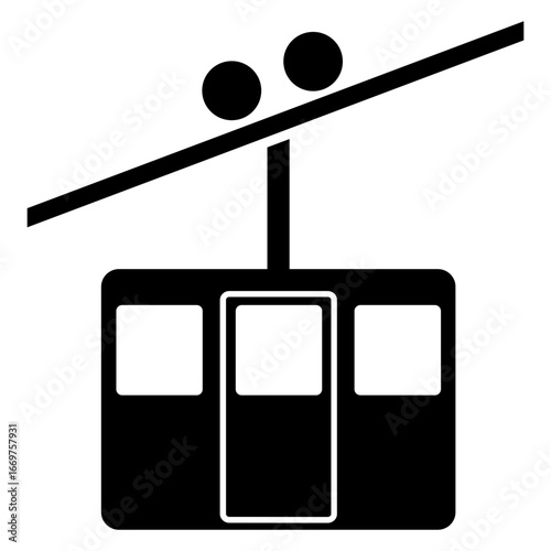 Icono cabina de teleférico