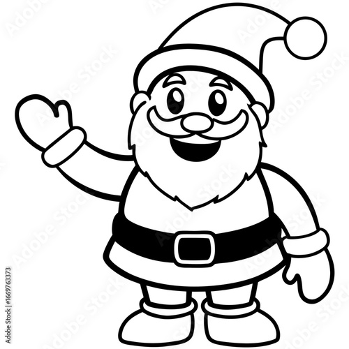 santa claus cartoon character