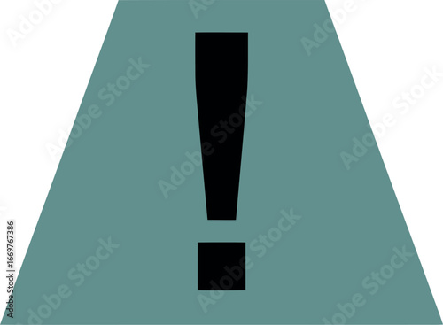 Alert symbol exclamation mark warning sign vector graphic vector