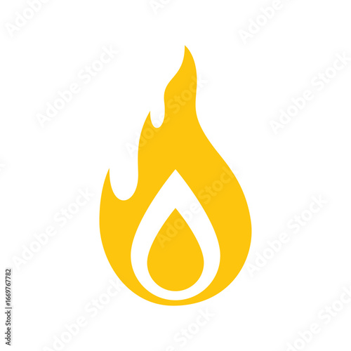fire logo design burning and blazing