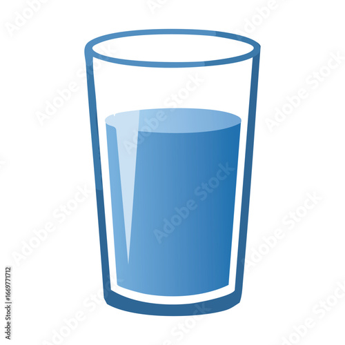 A sleek and professional vector icon of a wine glass, designed for a variety of digital and print applications, representing celebration and elegance.