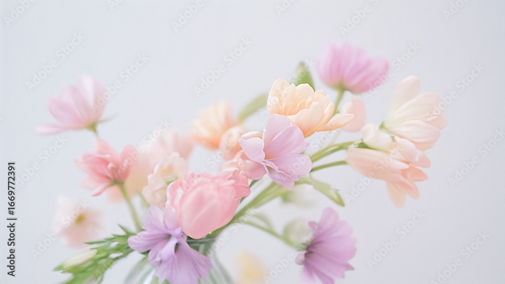 Fototapeta premium Soft Pastel Blossoms