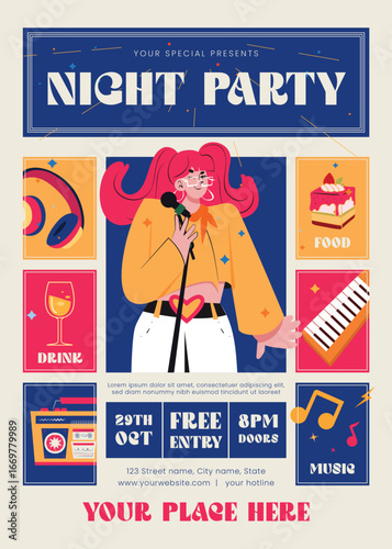 Night Party Flyer