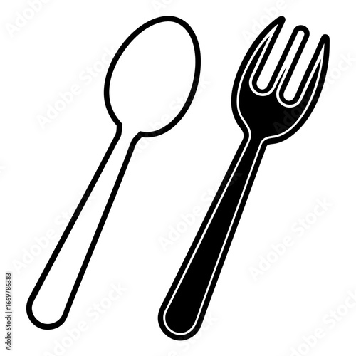 set of kitchen utensils