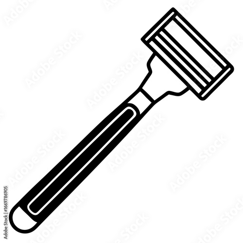 vector illustration of a shovel