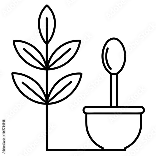 vector illustration of a tree